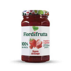 Fiordifrutta Aardbeien en wilde aardbeien 250g - Rigoni di Asiago