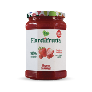 Fiordifrutta Aardbeien en wilde aardbeien 600g - Rigoni di Asiago