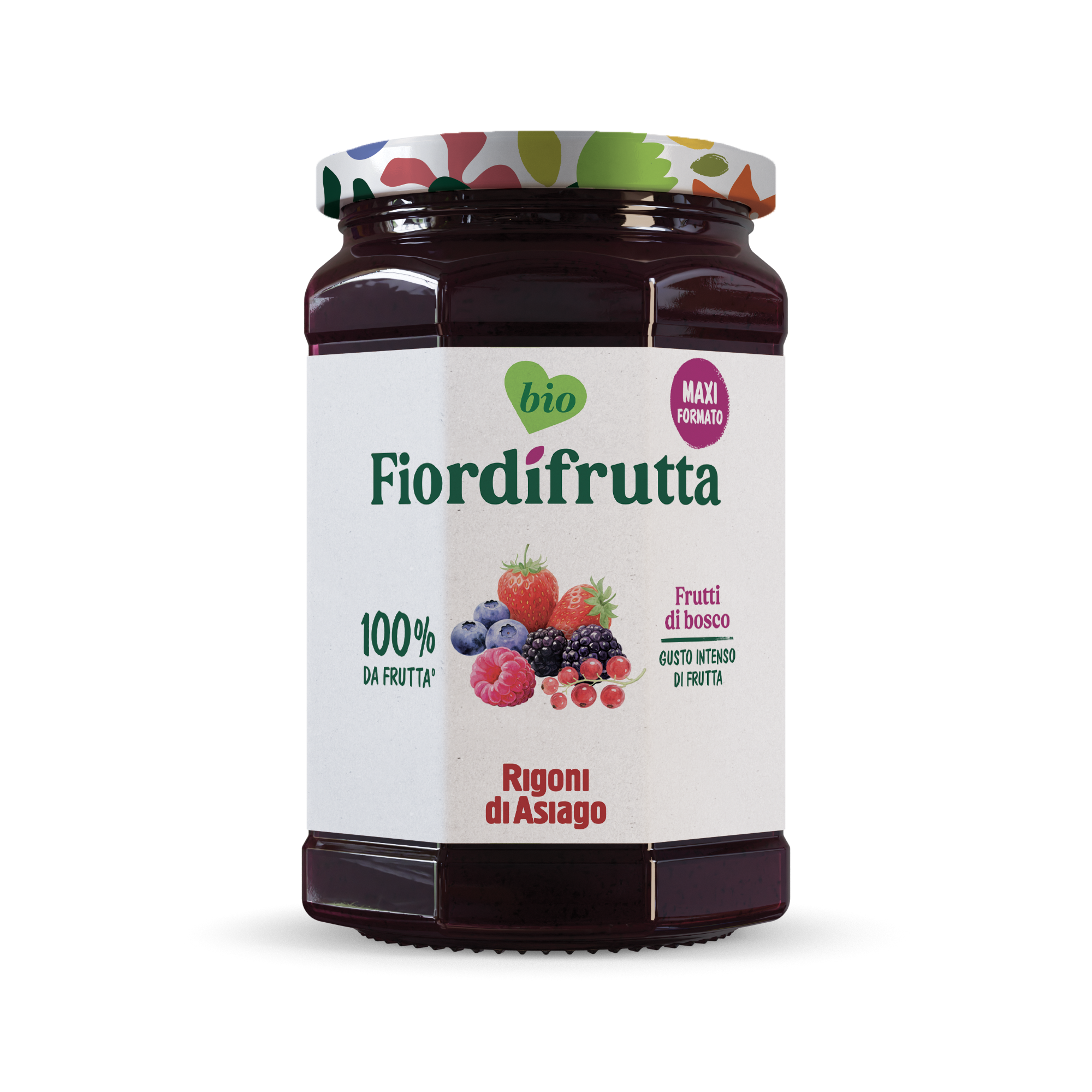 Fiordifrutta Frutti di Bosco 600g – Rigoni di Asiago