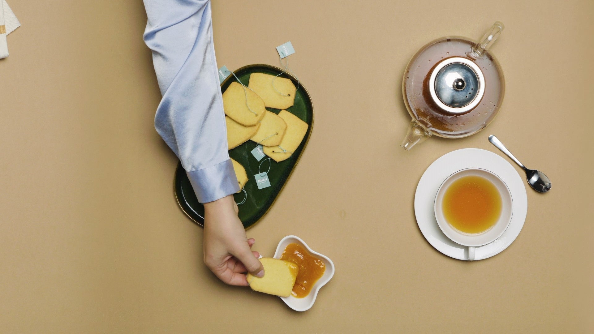 Biscottini Teabag con Natù Albicocche Rigoni di asiago