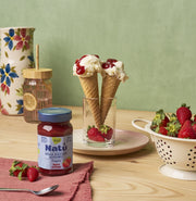 Gelato con Natù Fragole e Yogurt Rigoni di asiago