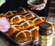 Brioche con Nocciolata La Dark Rigoni di asiago