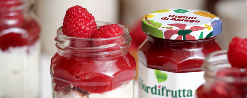 CHEESECAKE IN A JAR Rigoni di asiago