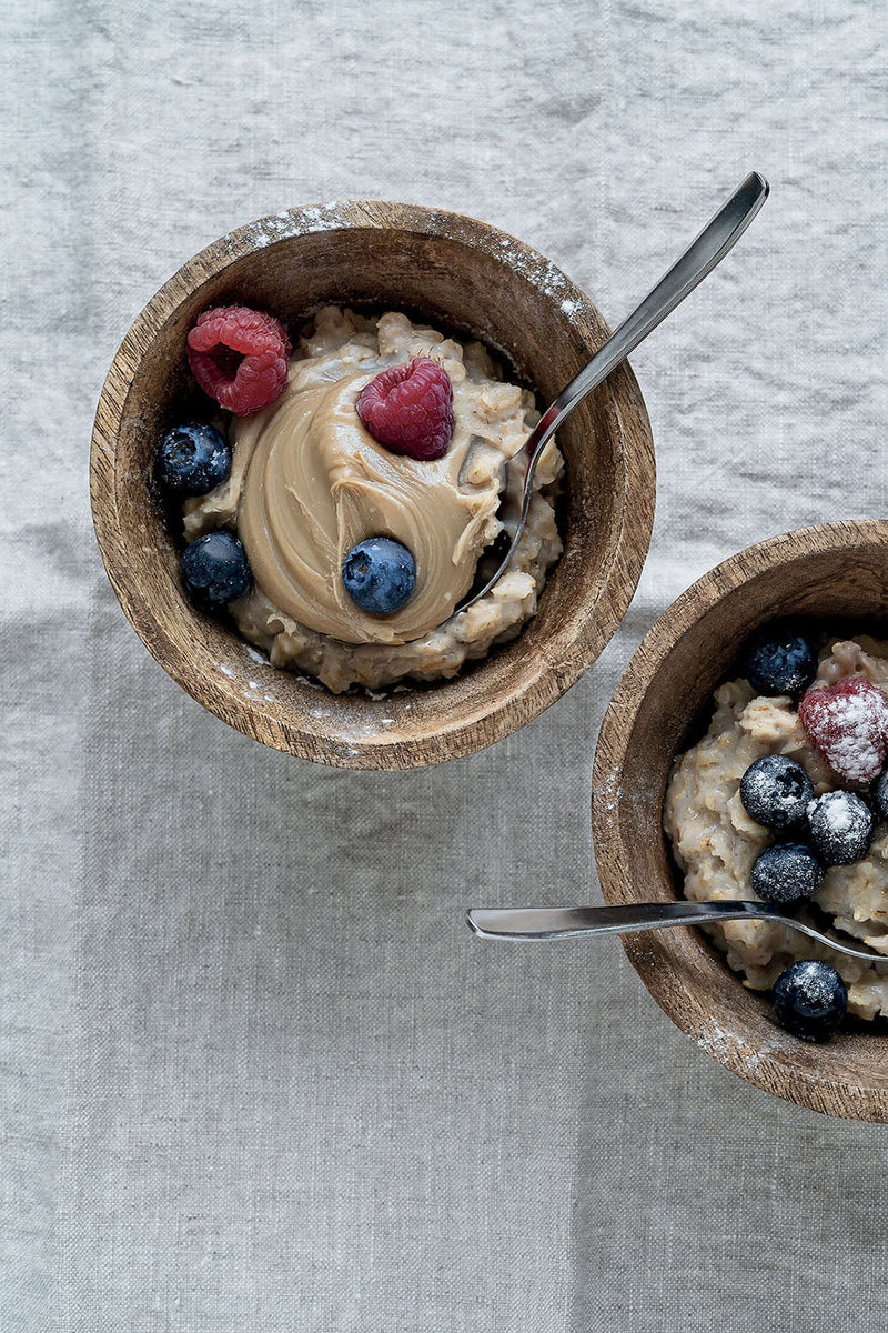Porridge cremoso con Natù Rigoni di asiago