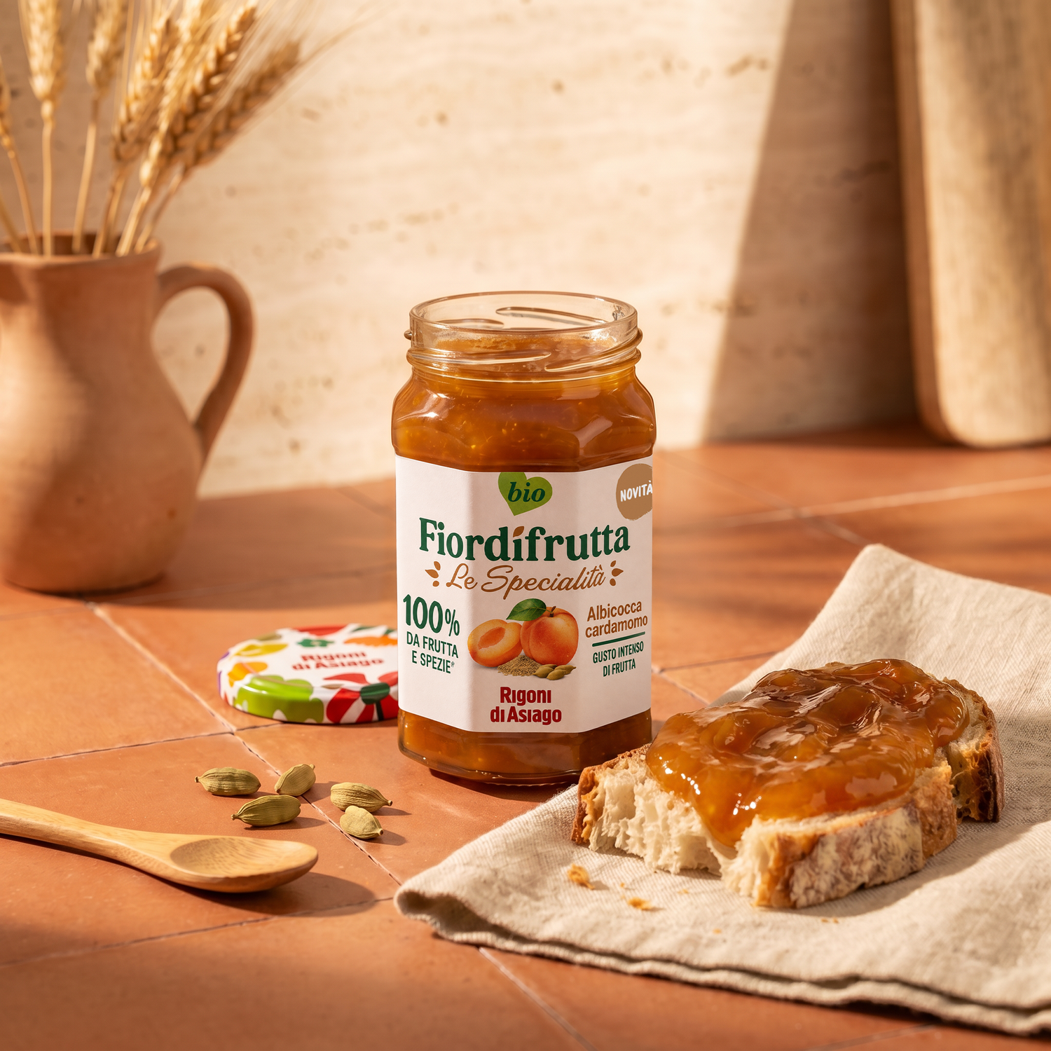 Fiordifrutta Albicocca e Cardamomo 250g - Rigoni di asiago