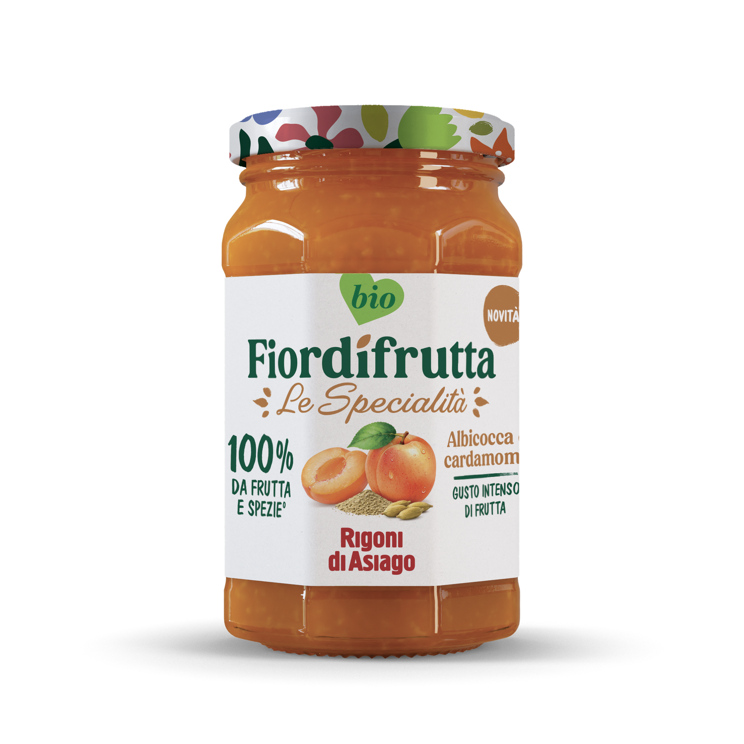 Fiordifrutta Albicocca e Cardamomo 250g - Rigoni di asiago