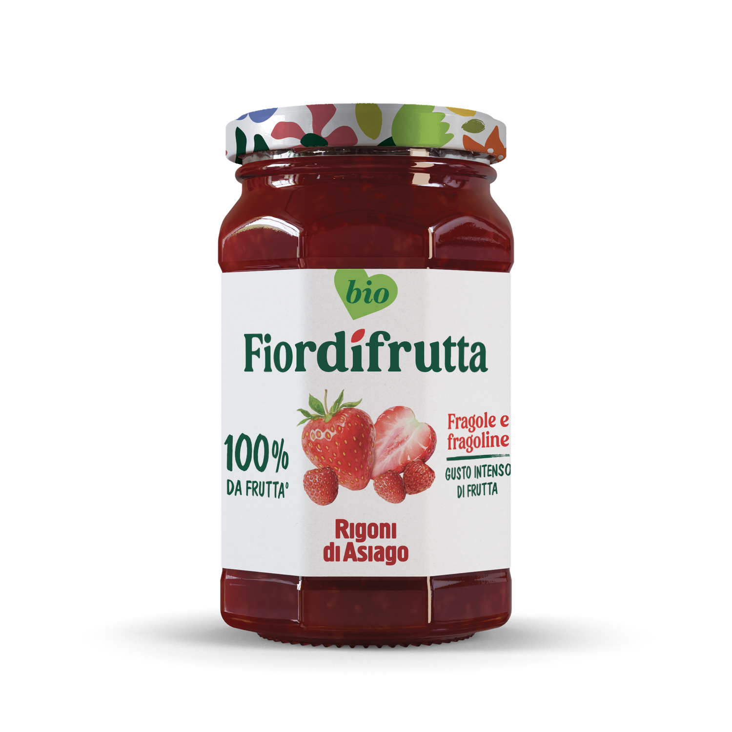 Fiordifrutta Fragole e Fragoline di bosco 250g - Rigoni di asiago