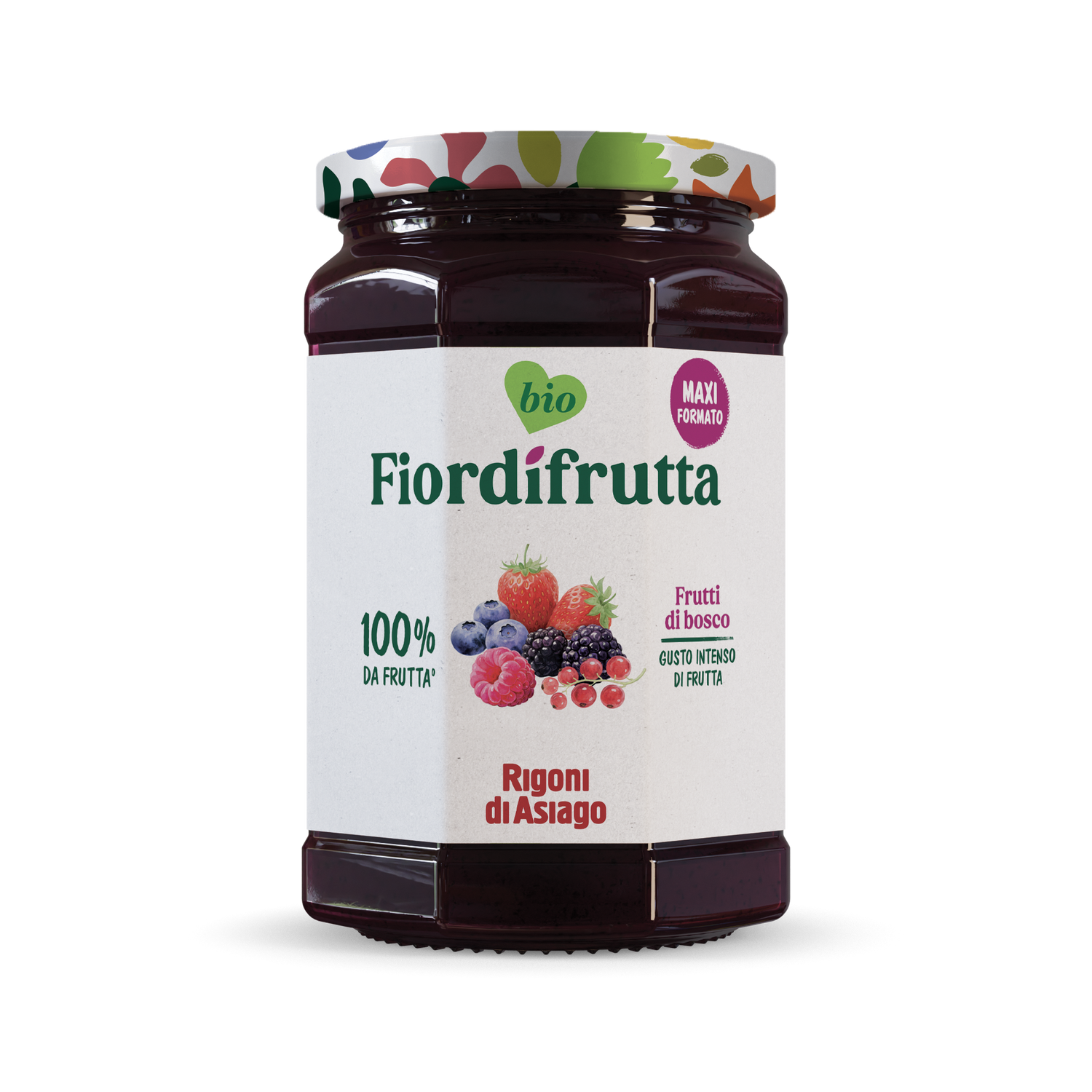 Fiordifrutta Frutti di Bosco 600g - Rigoni di asiago