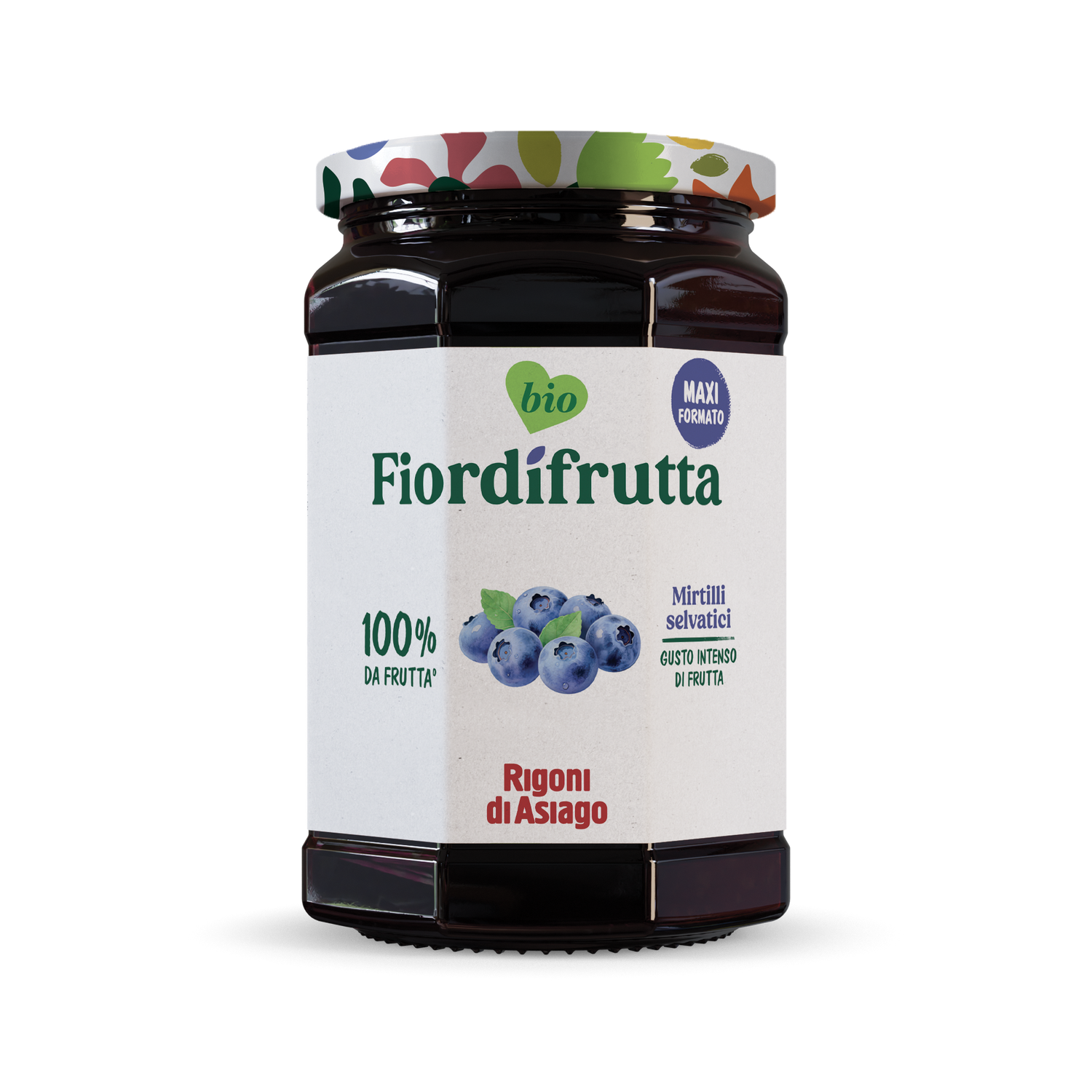 Fiordifrutta Mirtilli Selvatici 600g - Rigoni di asiago
