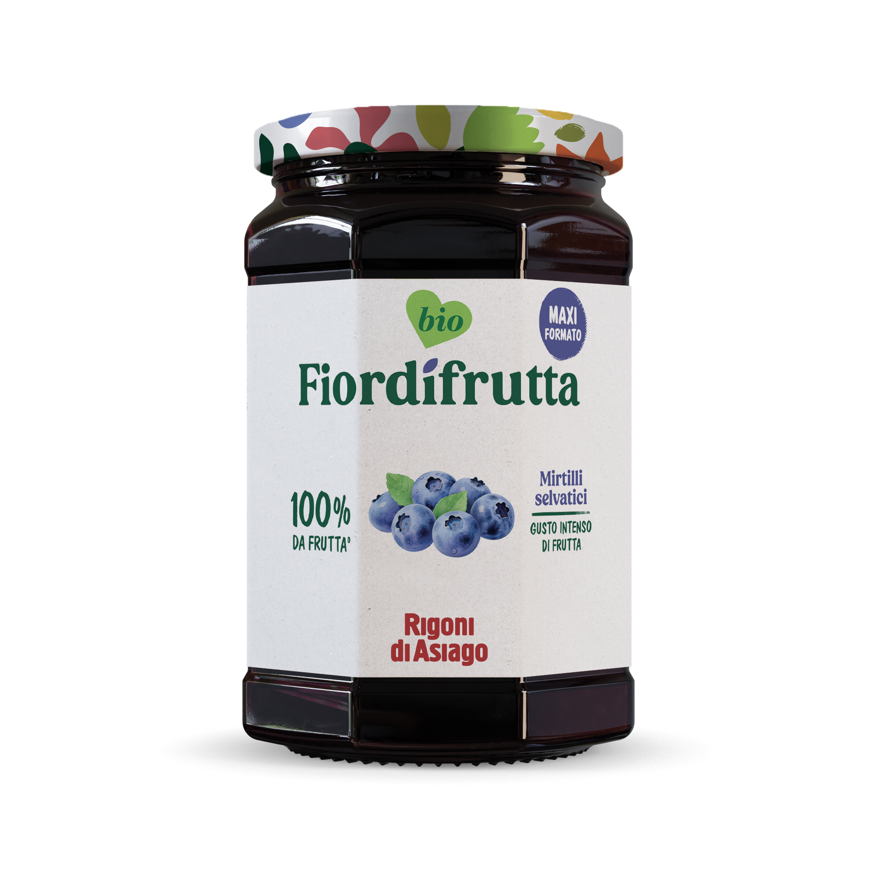 Fiordifrutta Mirtilli Selvatici 600g - Rigoni di asiago