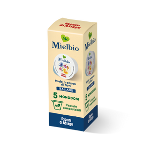 Mielbio Creamy Flowers 5x20g - Rigoni di asiago