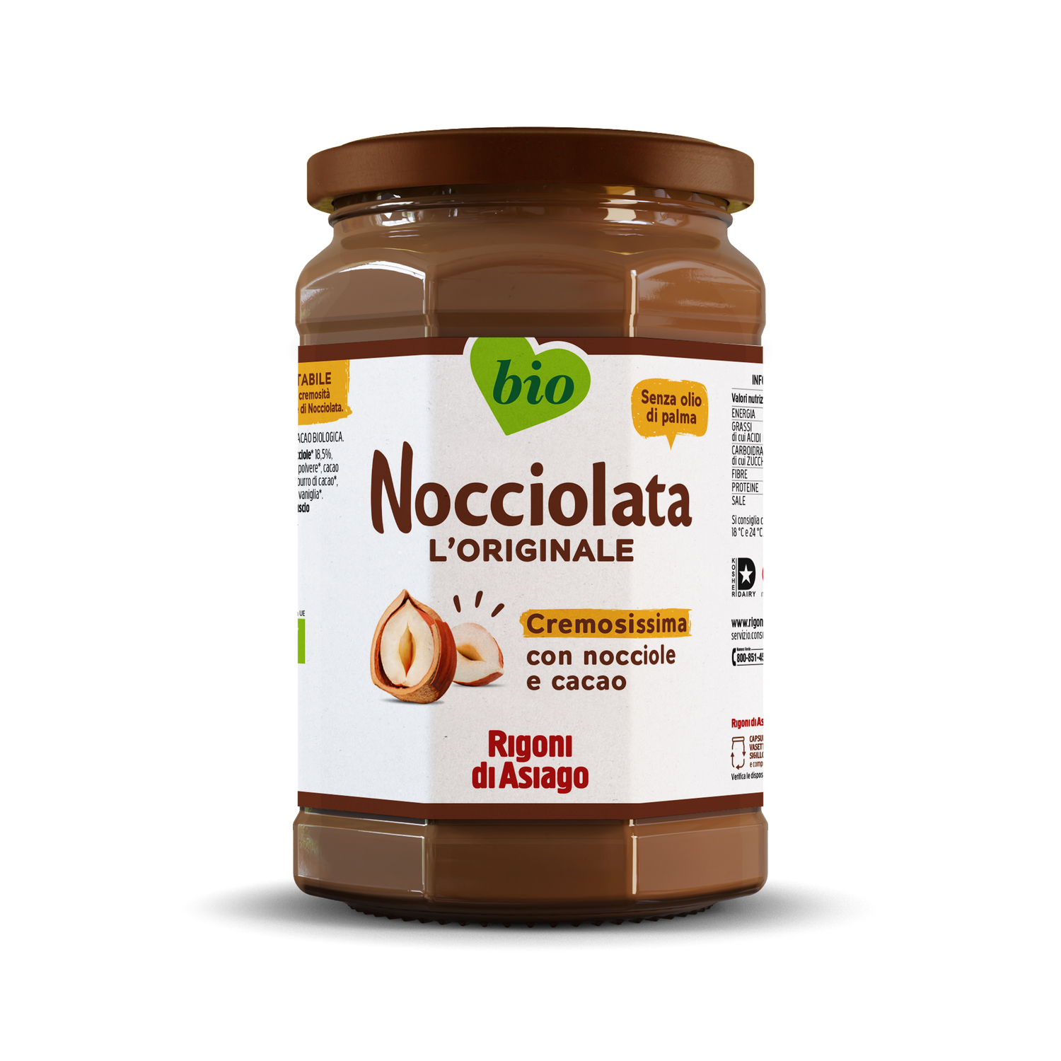 Nocciolata L'Originale 650g - Rigoni di asiago