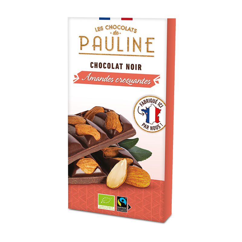 Tavolette di cioccolato fondente con mandorle tostate - Rigoni di asiago