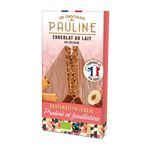 Tavoletta cioccolato al latte ripieno al pralinato e granella di wafer - Rigoni di asiago