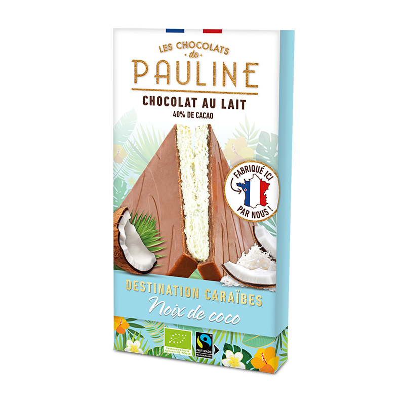 Tavoletta cioccolato al latte e ripieno al cocco - Rigoni di asiago