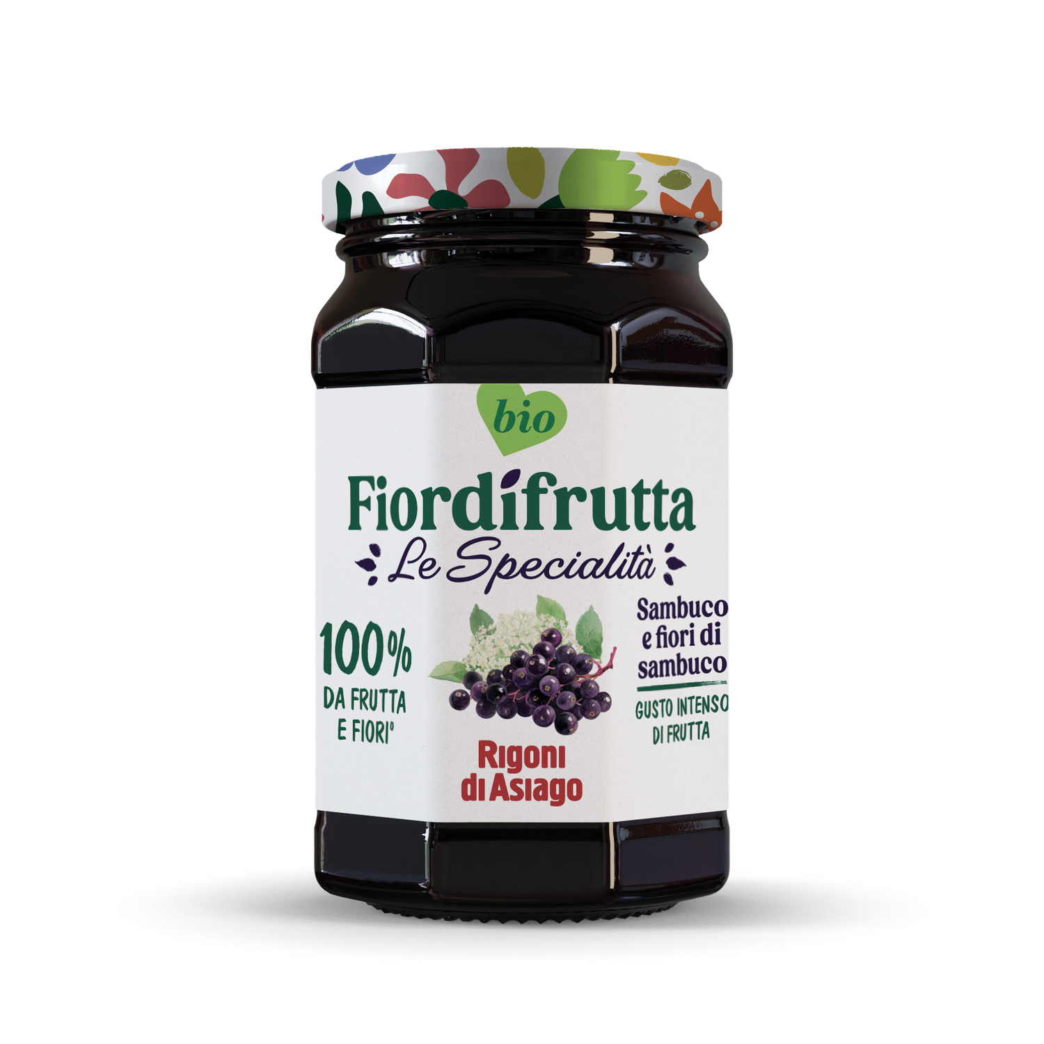 Fiordifrutta Sambuco e Fiori di Sambuco 250g - Rigoni di asiago