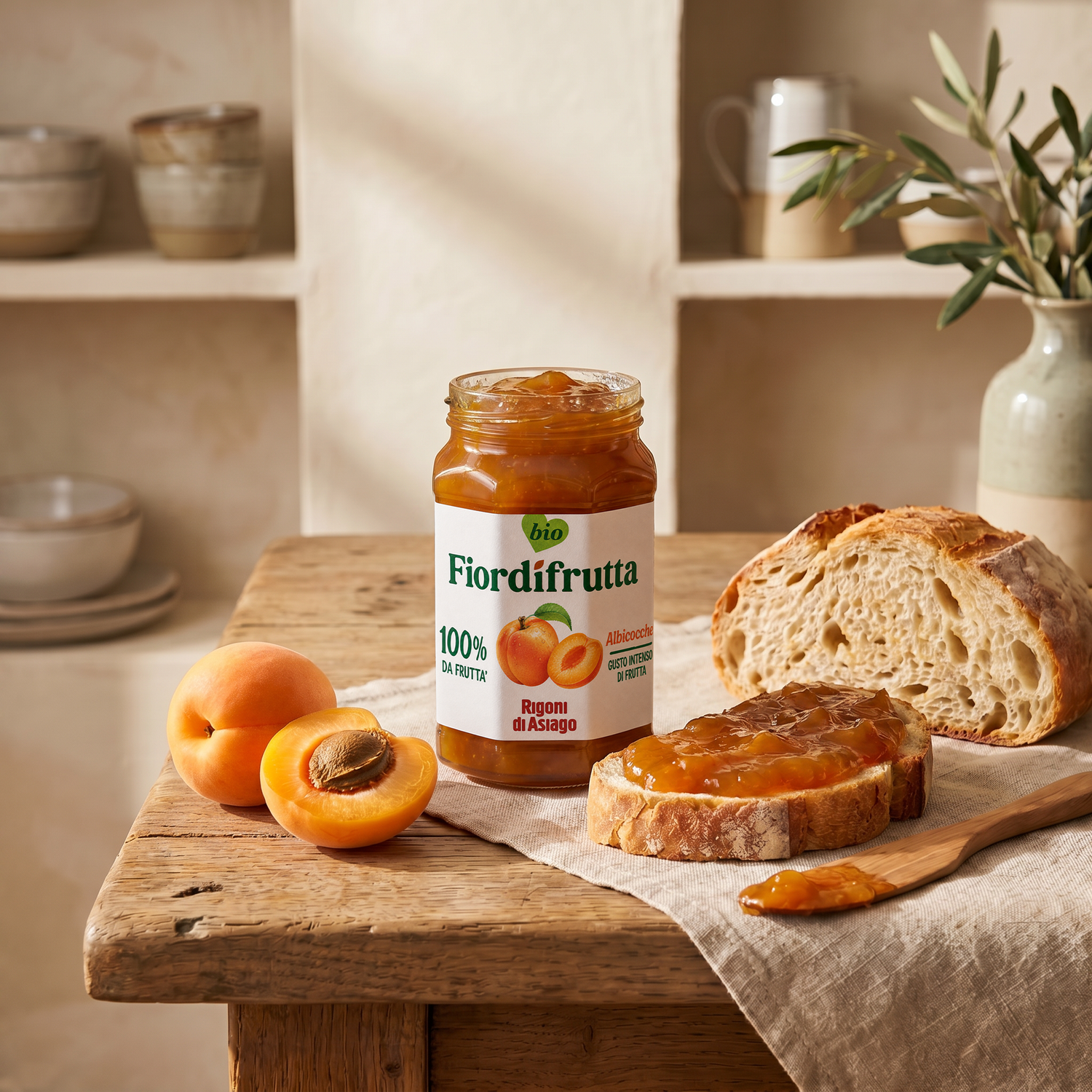 Fiordifrutta Albicocche 600g - Rigoni di asiago
