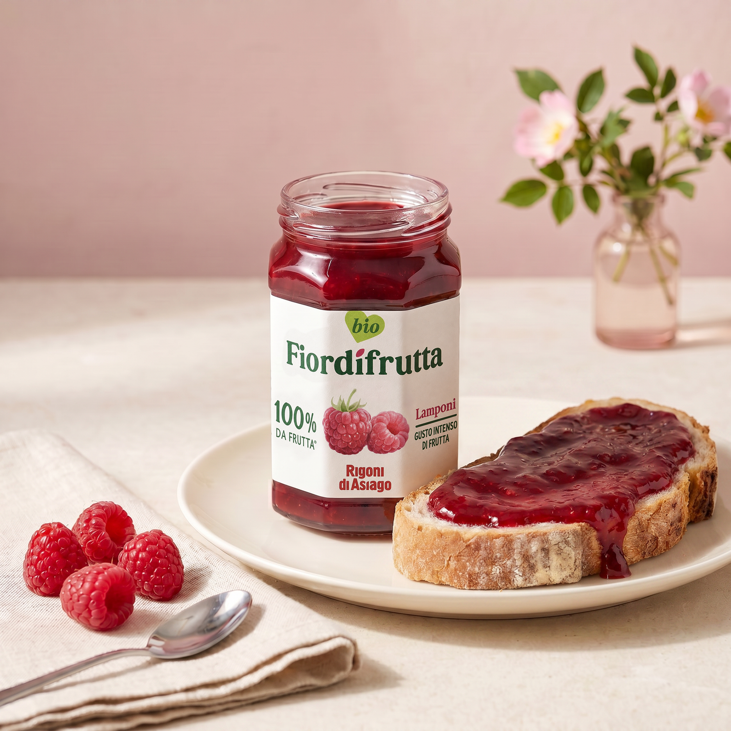 Fiordifrutta Lamponi 250g - Rigoni di asiago