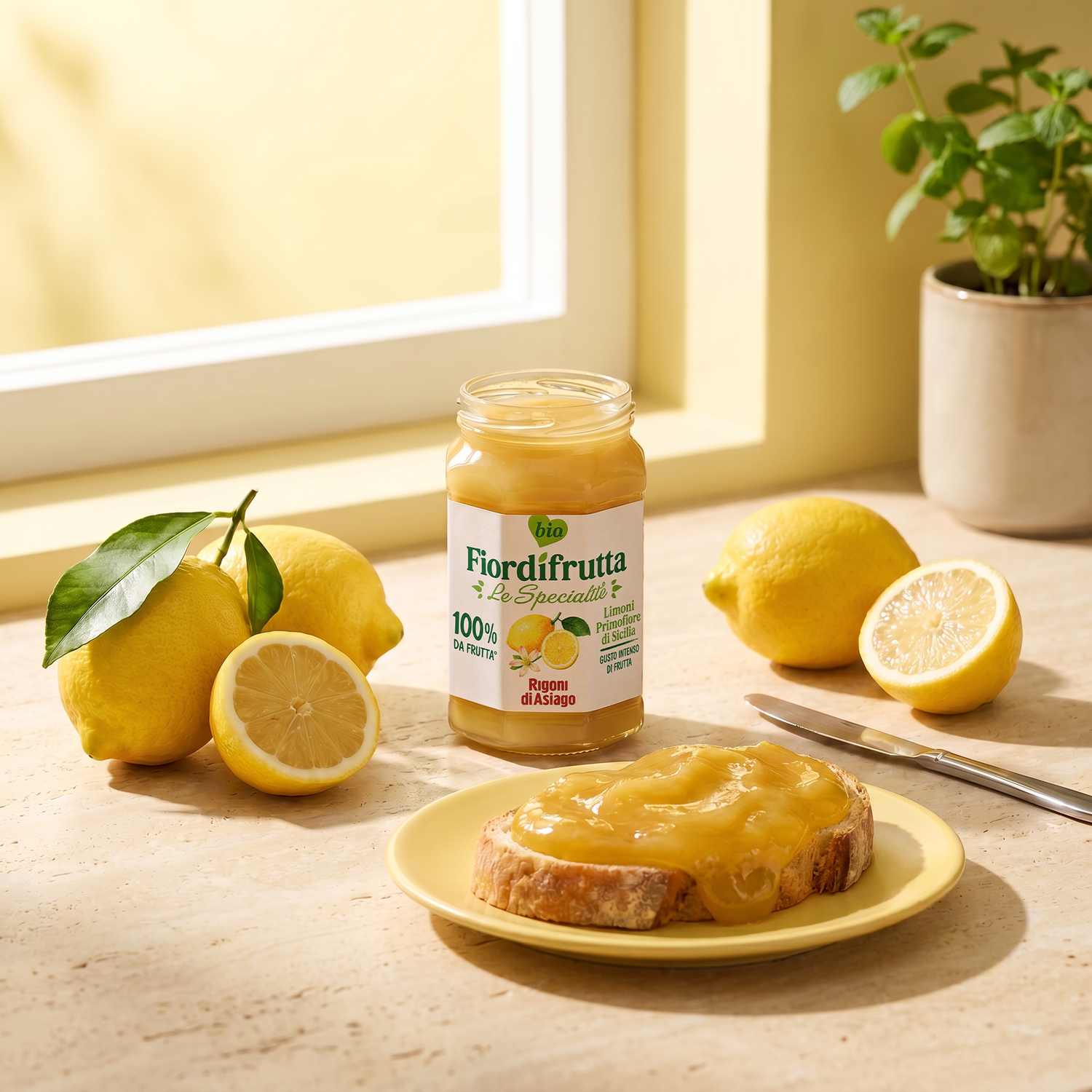 Fiordifrutta Limoni Primofiore di Sicilia 260g - Rigoni di asiago