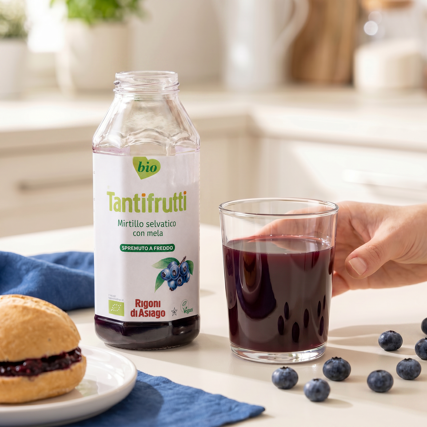 Tantifrutti Mirtillo Selvatico 500ml - Rigoni di asiago